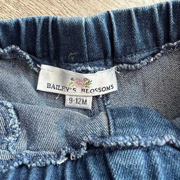 Bailey's Blossom Sophie Denim Bell Bottom - Picture 3 of 3